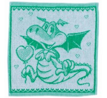 Салфетка махровая пестротканая жаккардовая Дракончик-1 7277