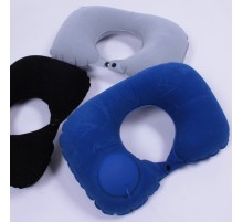 Подушка дорожная надувная Однотонная