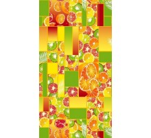 Вафельное полотенце 40х75 см 803-1П рд