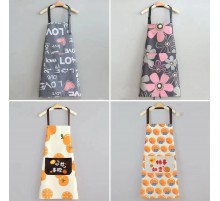 Фартук болоньевый плотный взрослый Цветочки 3288