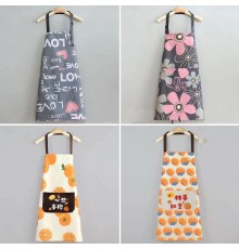 Фартук болоньевый плотный взрослый Цветочки 3288