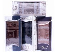 Набор махровых полотенец 962 в коробке Б