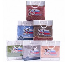 Набор махровых полотенец 23В-875 в коробке Л