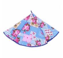 Вафельное полотенце круглое D65 570-2П рд