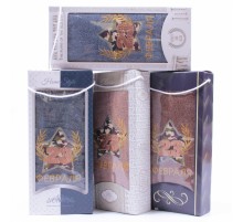 Набор махровых полотенец 23 Февраля Звезда D651-Х651 в коробке Б