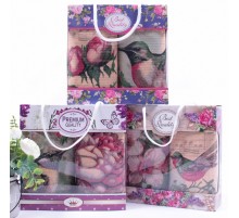 Набор вафельных полотенец Купон 50х63 см 2 штуки в сумочке 1190-1П рд