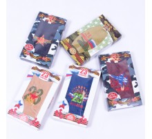 Полотенце микрофибра 23В-А177 в шоколадке Р  (остаток 2 шт)