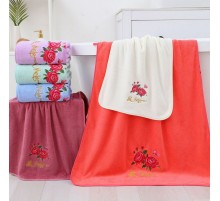 Полотенце из микрофибры Букет роз на 8 Марта А-В-С-F-180