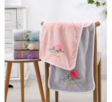 Полотенце из микрофибры 8 Марта Роза 3833