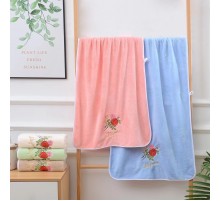 Полотенце из микрофибры 8 Марта веточка Розы 38002