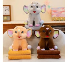 Плед-сумка велсофт детский "916-2" 