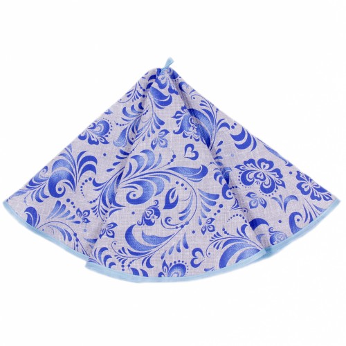 Вафельное полотенце круглое D65 500316-1 тдл из Иваново