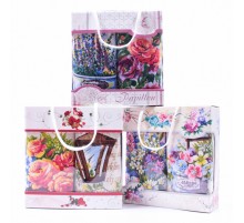 Набор полотенец рогожка Купон 50х63 см 2 штуки в сумочке 11307-1 ад