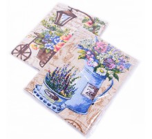 Набор полотенец рогожка Купон 50х63 см в пакете 3 штуки 11307-1 ад