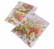 Набор полотенец рогожка Купон 50х63 см в пакете 3 штуки 11489-1 ад