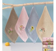 Полотенце хлопок Цветы 1605 МР