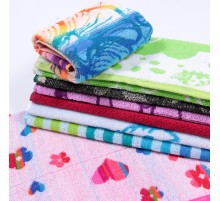 Полотенце махровое птк. жак. 30*60 (БРАК, без маркировки)