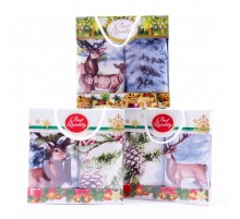 Набор полотенец рогожка Купон 50х63 см 2 штуки в сумочке 904 29293-1 тк