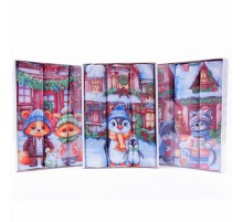 Набор вафельных полотенец Купон 50х63 см 3 штуки в коробке 29297-1 тк