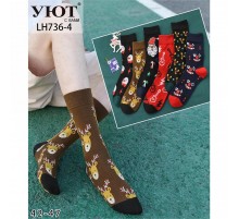 Носки мужские к Новому году LH736-4