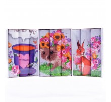 Набор вафельных полотенец Купон 50х63 см 3 штуки в коробке 29309-1 тк