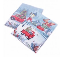 Набор полотенец рогожка Купон 50х63 см в пакете 3 штуки 13245-1 ад