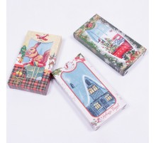 Полотенце из рогожки Купон 50х63 см 1 штука в коробке шоколадке 13245-1 ад