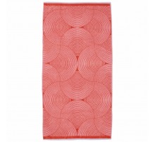 Полотенце махровое жаккардовое пестротканое Иллюзия 7654