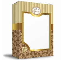 Коробка подарочная Золотой узор Б+Л