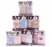 Набор полотенец из микрофибры 703-55 в сумочке МР+МР