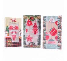 Вафельное полотенце 40х75 см 1 штука в коробке шоколадке 510424-1 тдл