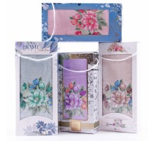 Набор махровых полотенец В-9120 в коробке Б