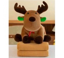 Плед-сумка велсофт детский 128-2