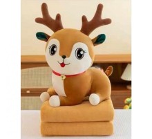 Плед-сумка велсофт детский 128-3 