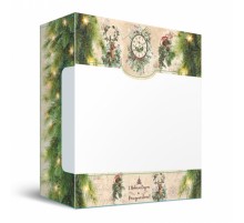 Подарочная коробка Новогодние куранты Р+Р