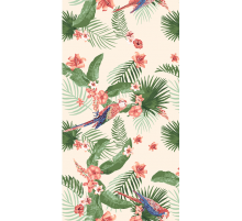 Вафельное полотенце 40х75 см 762-1П рд