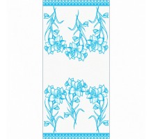 Полотенце пестротканое Нарциссы 7753