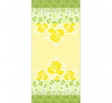 Полотенце пестротканое Лютик полевой 7755