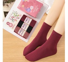 Женские носки к 8 Марта LL688-2