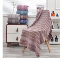 Махровое полотенце Полоса 3D 8219