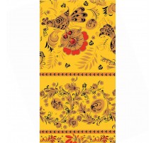 Вафельное полотенце 40х75 см ПВ 768-2П рд