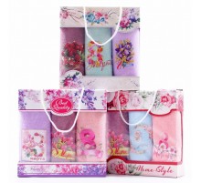 Набор полотенец из микрофибры 3831-1800 в сумочке МР+МР+МР