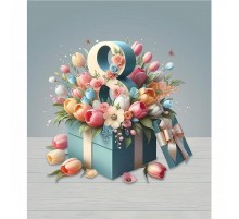 Вафельное полотенце Купон 50х63 см 29369-1 Тейково