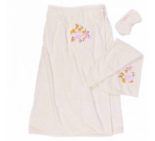 Набор 3-х предметный - сауна микрофибра женский, чалма, повязка B-Y20 №1