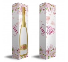 Подарочная коробка Бутылочка 13-24 Р