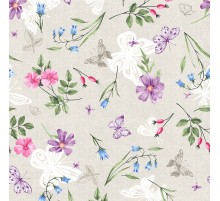 Скатерть из рогожки Хлопок 100 % 500131-1 тдл