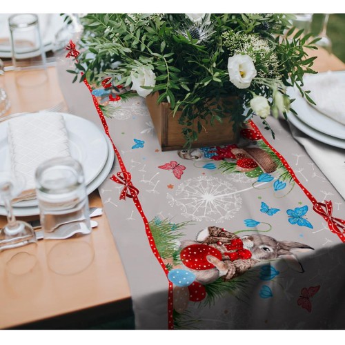 Салфетка-дорожка на стол хлопковая Скоро пасха 29348-1 тк из Иваново