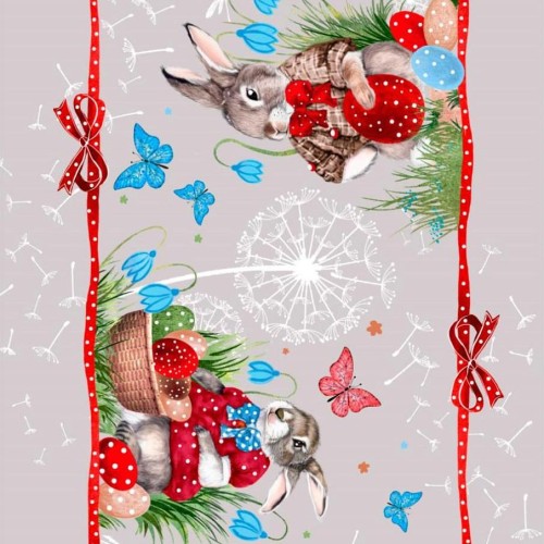 Салфетка-дорожка на стол хлопковая Скоро пасха 29348-1 тк из Иваново