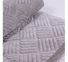 Покрывало велюровое  F82 №9 оливковый