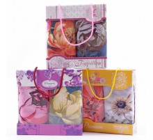 Набор полотенец рогожка Купон 50х63 см 2 штуки в сумочке 13286-1 ад